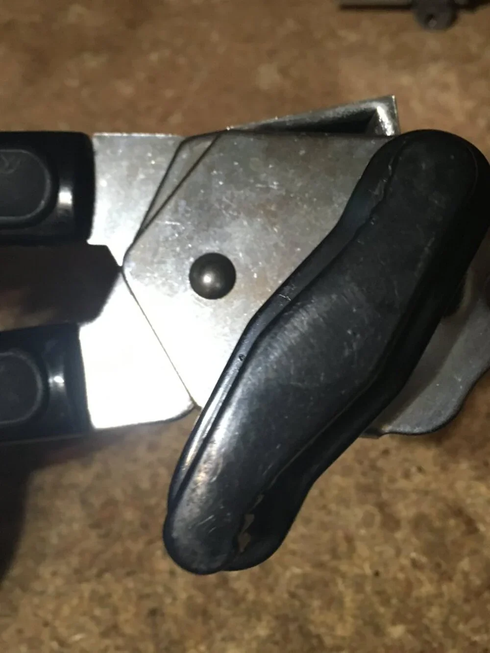 ECKO KNIFE SHARPENER PULL THROUGH & GOOD COOK CAN OPENER MANUAL BLACK HANDLE